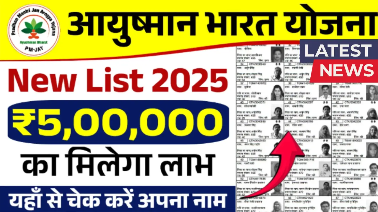 Ayushman Card Beneficiary List 2025