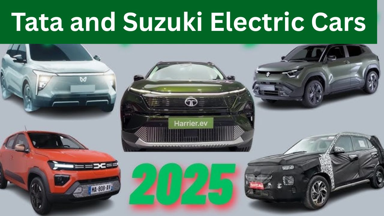 Tata and Suzuki electric cars