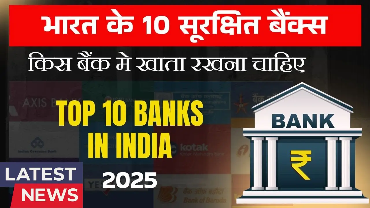 Top 10 Banks in India 2025