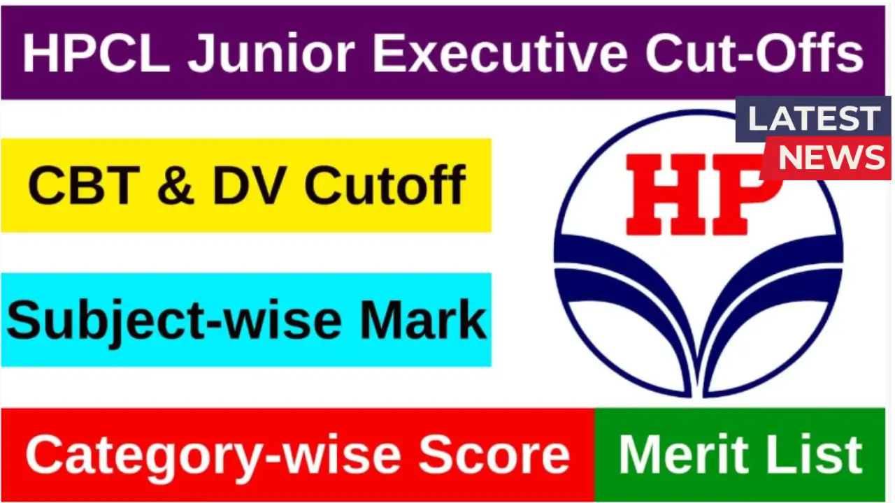 HPCL Junior Executive Cut Off 2025