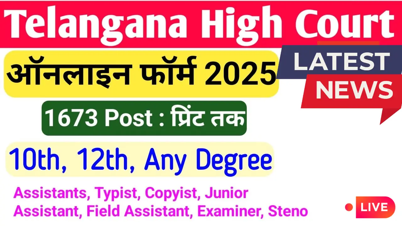 Telangana High Court 2025