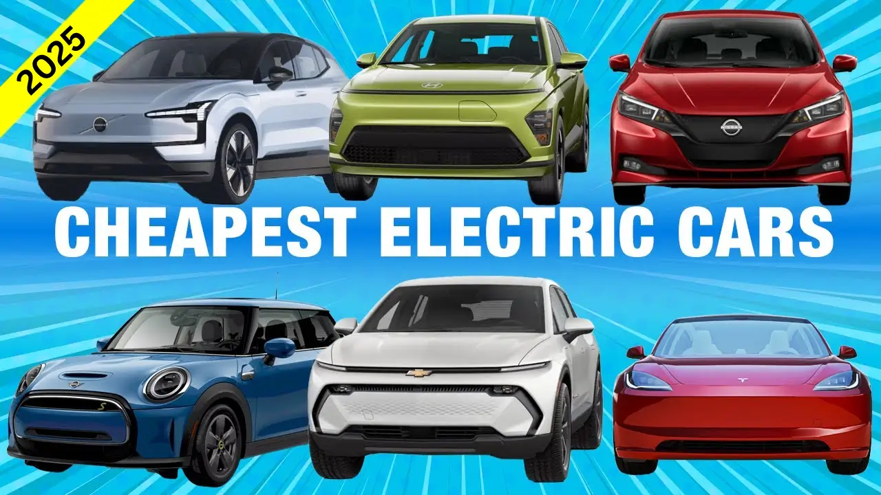 2025 Cheapest Electric Cars