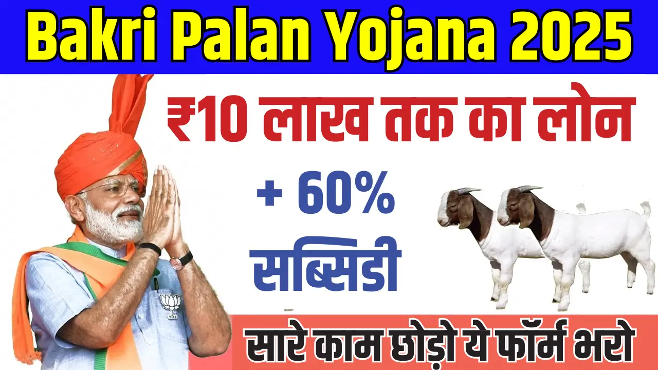 Bakri Palan Yojana 2025