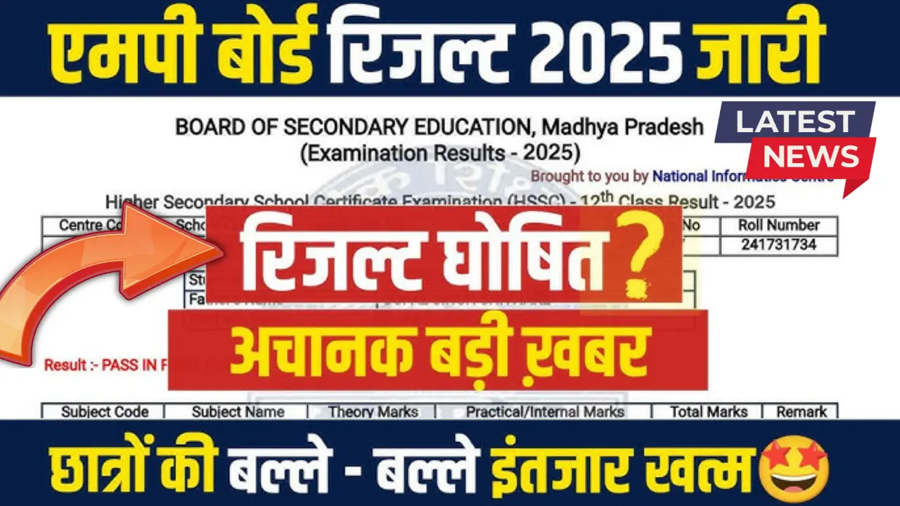 MP-Board-Result Declared