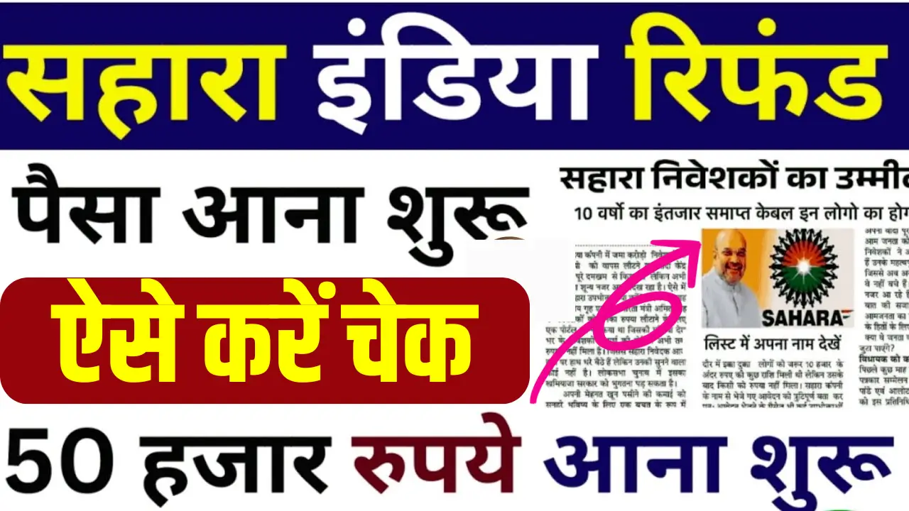 Sahara India Pariwar Refund
