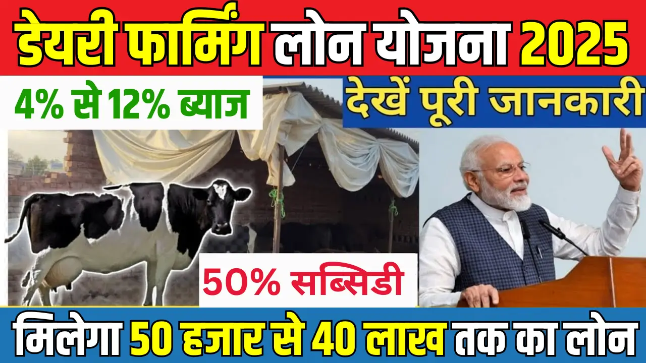 Diary Farming Loan Scheme 2025