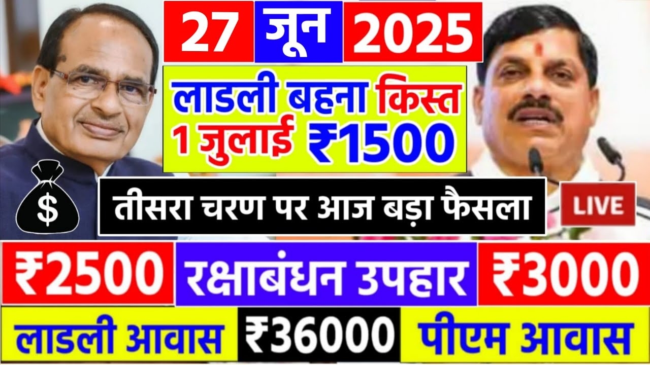 Ladli Behna 26th kist