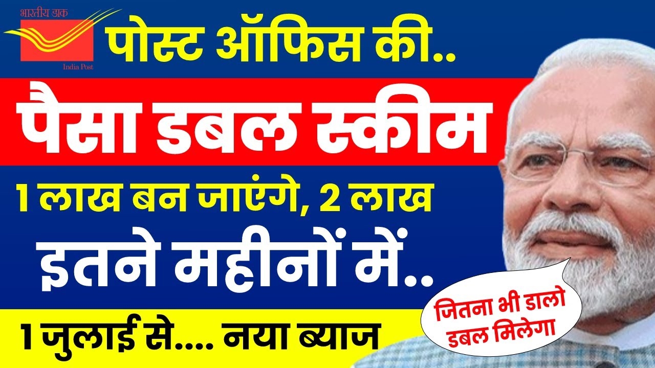 Kisan Vikas Patra Interest Rate 2025