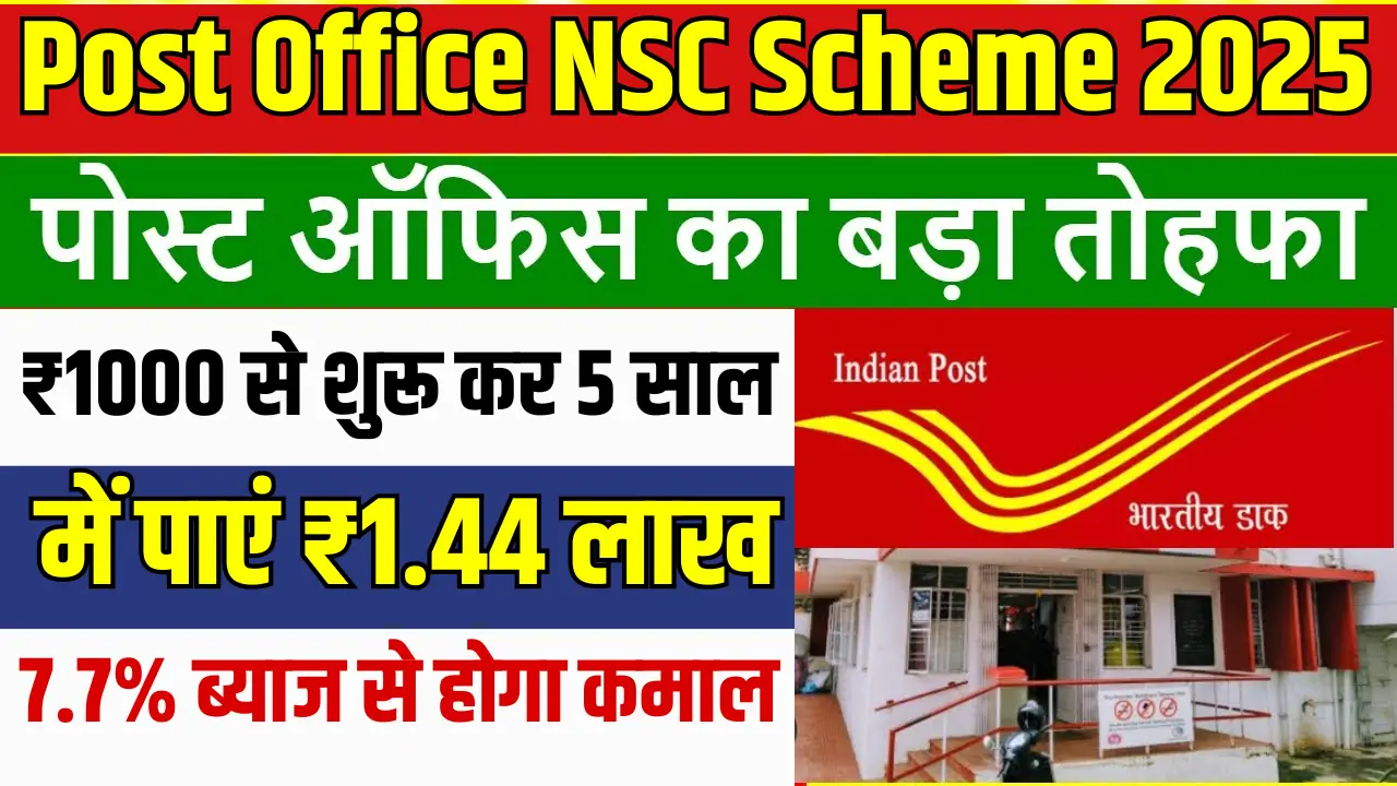 Post Office NSC Scheme 2025