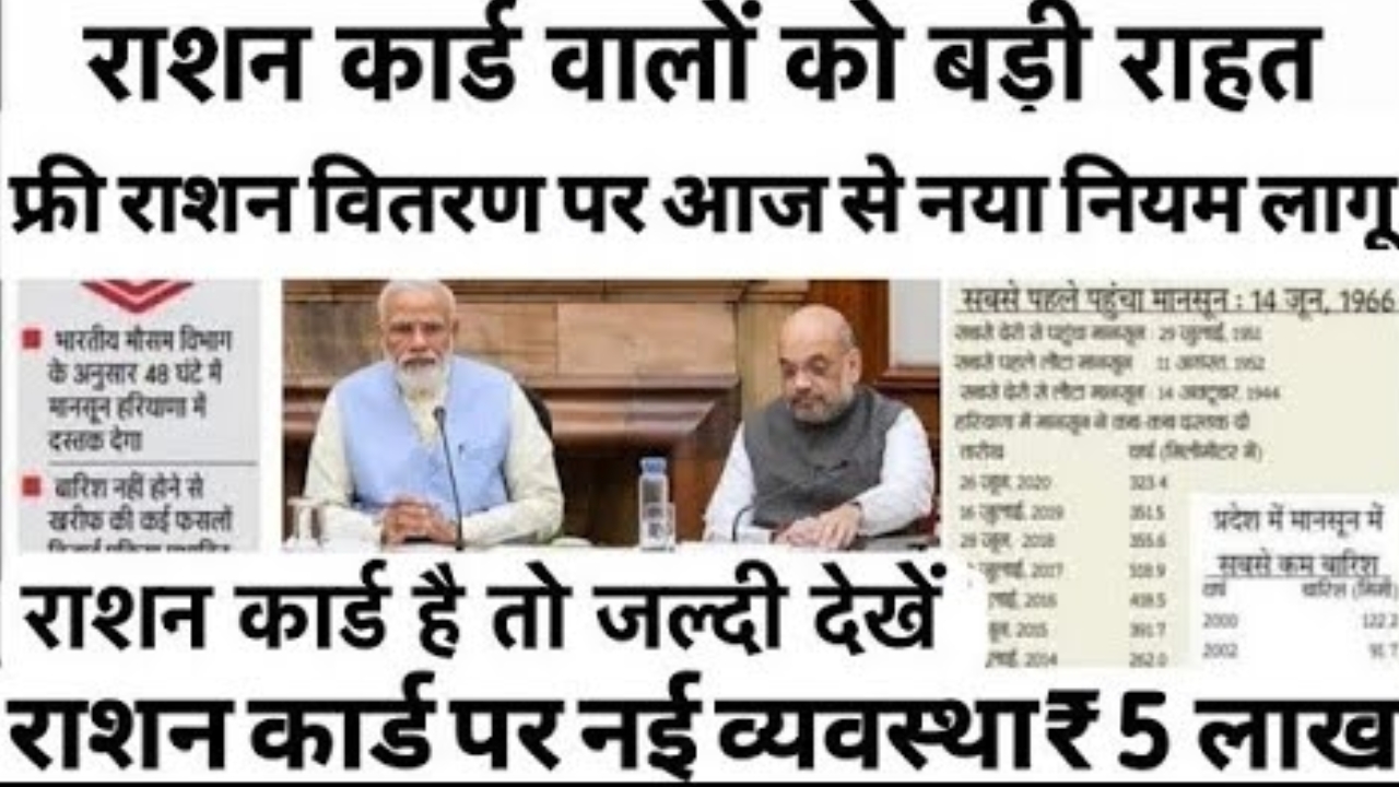 Ration Card New Benefits 2025